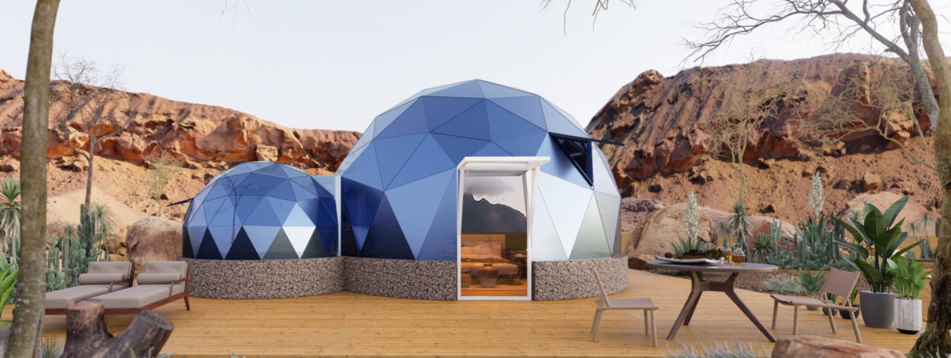 桃城区球形智能光伏玻璃星空房